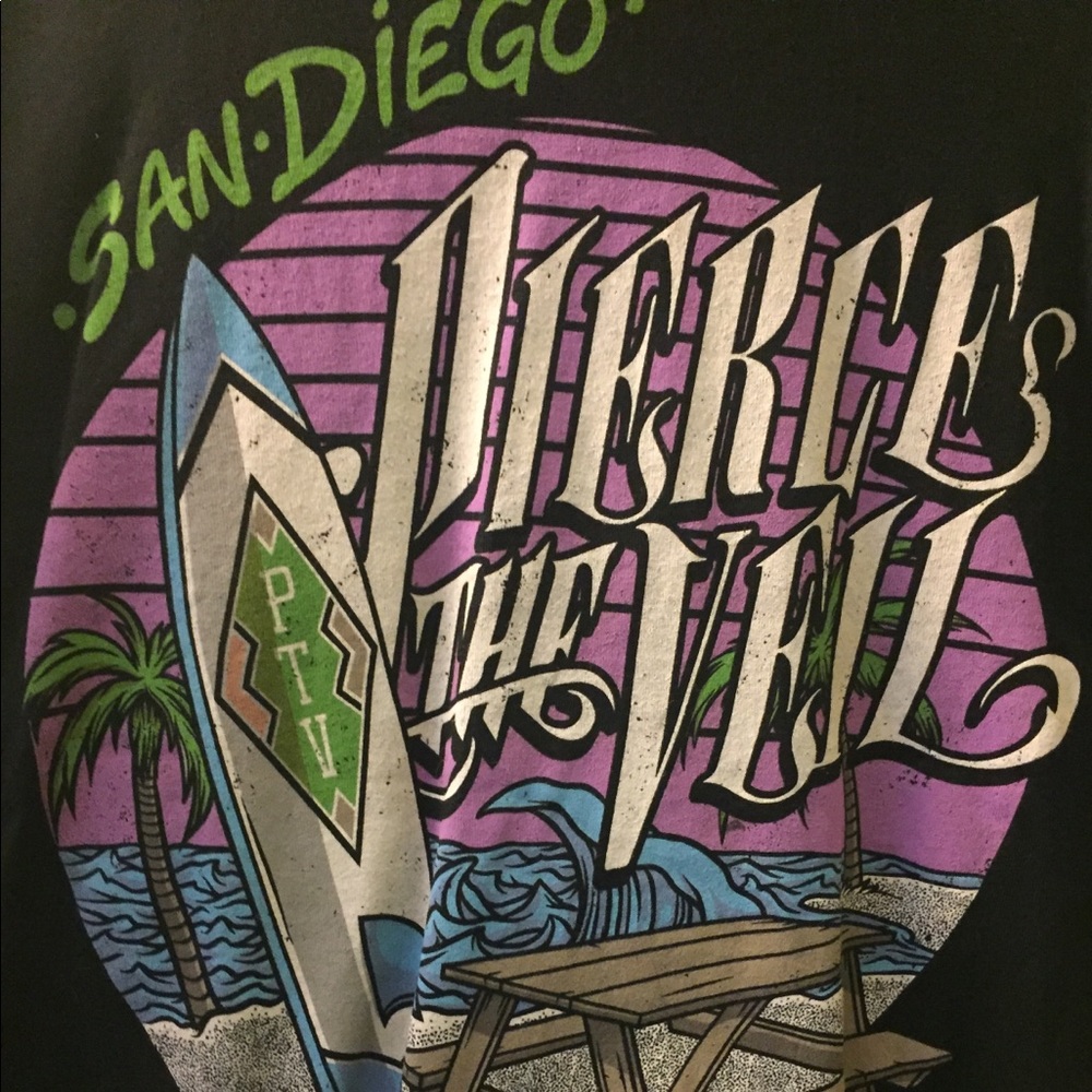 Black Pierce The Veil Shirt- MEDIUM
